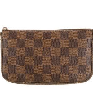 Louis Vuitton Damier Ebene Pochette (No Strap)